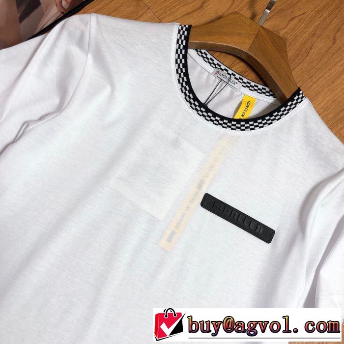 半袖Tシャツ2色可選  是非ともオススメしたい モンクレール20SSトレンド  MONCLER  試してみよう