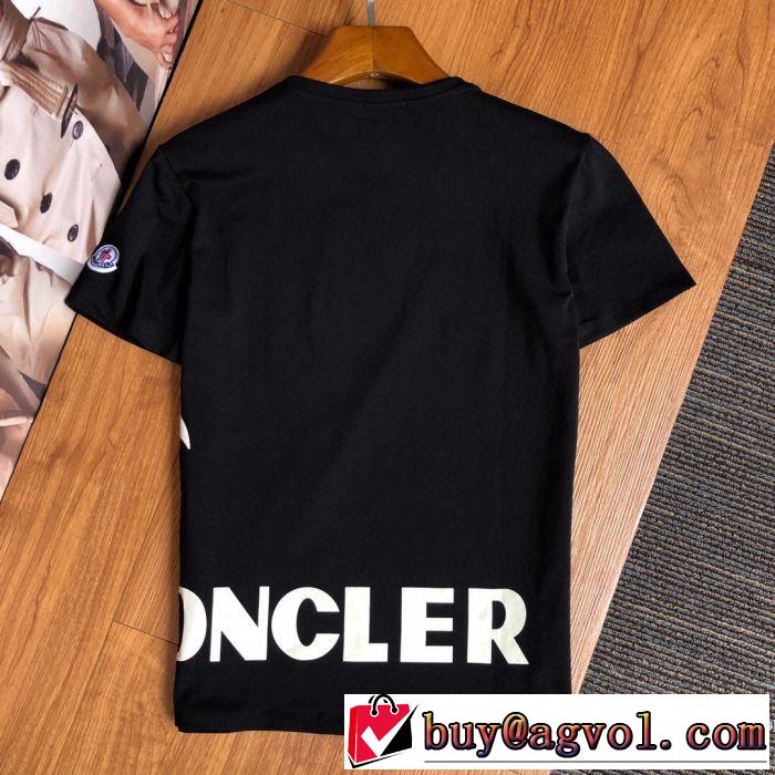 2色可選 価格も嬉しいアイテム 半袖Tシャツ 手頃価格でカブり知らず モンクレール MONCLER