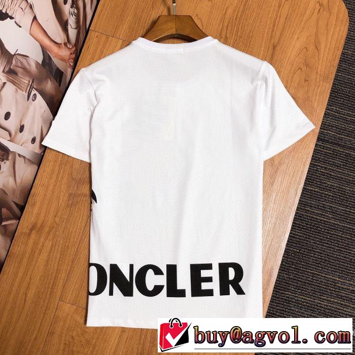 2色可選 価格も嬉しいアイテム 半袖Tシャツ 手頃価格でカブり知らず モンクレール MONCLER