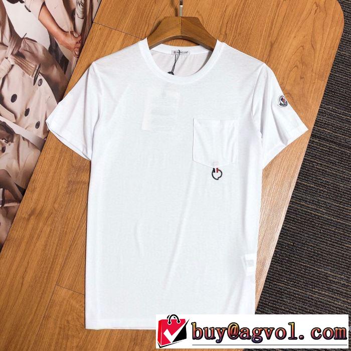 モンクレール限定色がお目見え  2色可選 MONCLER 限定品が登場 半袖Tシャツ 新作が見逃せない