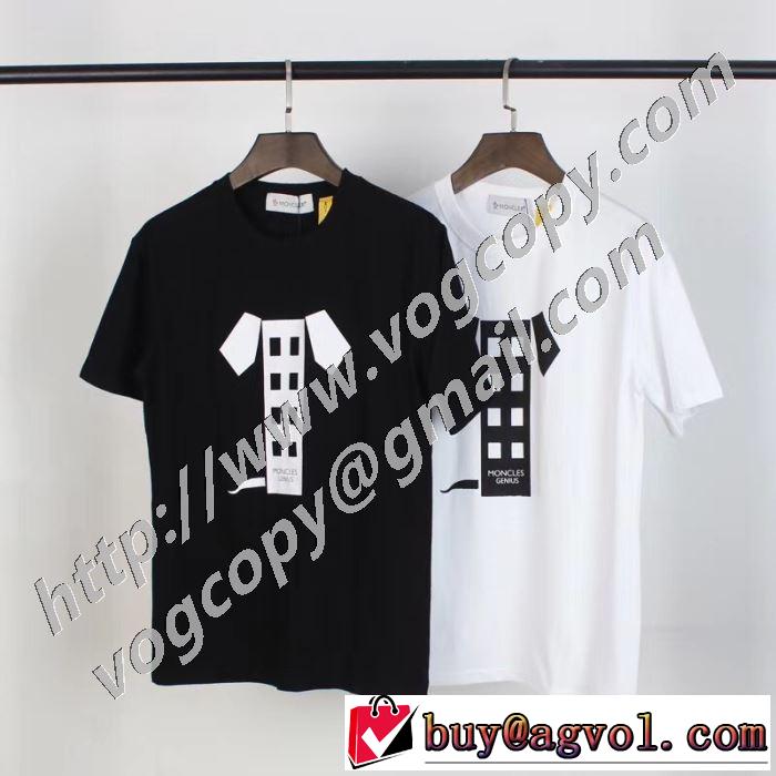 今年の春トレンド モンクレール 2色可選 MONCLER 狙える優秀アイテム 半袖Tシャツ 絶対に見逃せない