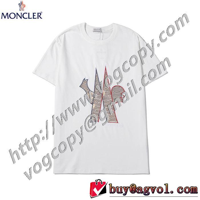 半袖Tシャツ 世界共通のアイテム 2色可選 モンクレール MONCLER 是非ともオススメしたい