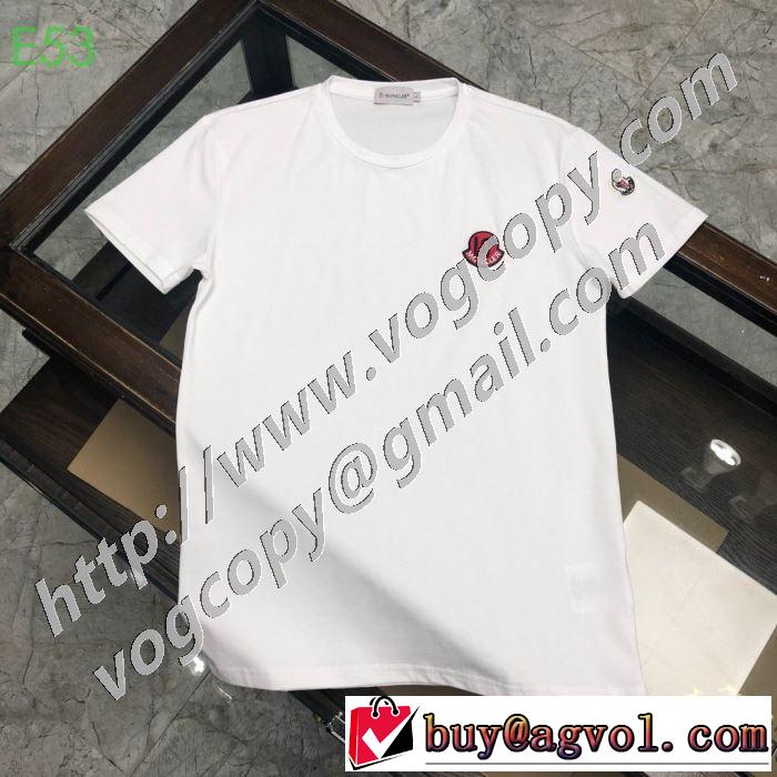 モンクレール エレガントな雰囲気 MONCLER 3色可選 １点限り！VIPセール 半袖Tシャツ おしゃれな人が持っている