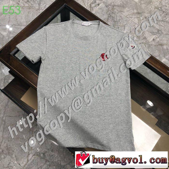 モンクレール エレガントな雰囲気 MONCLER 3色可選 １点限り！VIPセール 半袖Tシャツ おしゃれな人が持っている