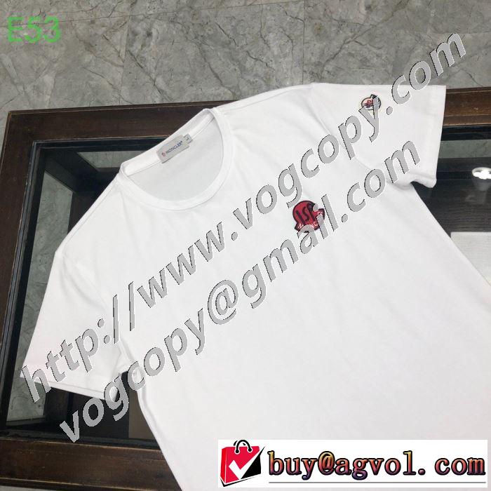 モンクレール エレガントな雰囲気 MONCLER 3色可選 １点限り！VIPセール 半袖Tシャツ おしゃれな人が持っている
