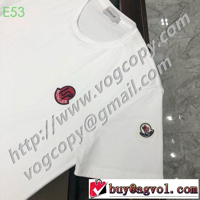 モンクレール エレガントな雰囲気 MONCLER 3色可選 １点限り！VIPセール 半袖Tシャツ おしゃれな人が持っている