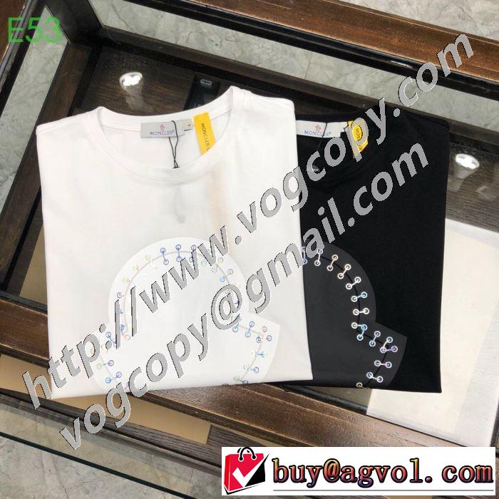 モンクレールファッションに合わせ 2色可選  MONCLER 限定アイテム特集 半袖Tシャツ やはり人気ブランド