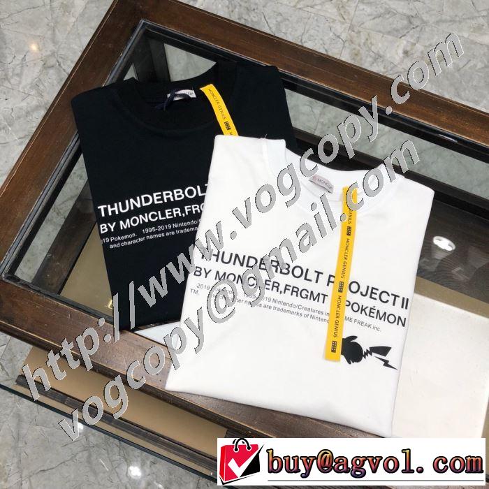 今季の主力おすすめ 半袖Tシャツ 3色可選 飽きもこないデザイン モンクレール MONCLER 差をつけたい人にもおすすめ