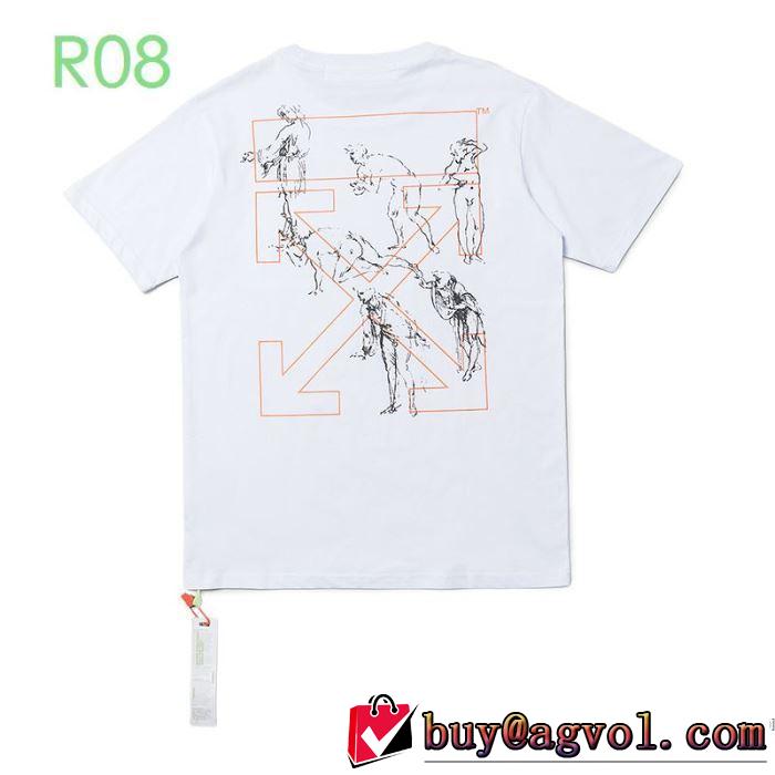 Off-White 最先端のスタイル オフホワイト 2020SS人気 半袖Tシャツ 2年以上連続１位獲得