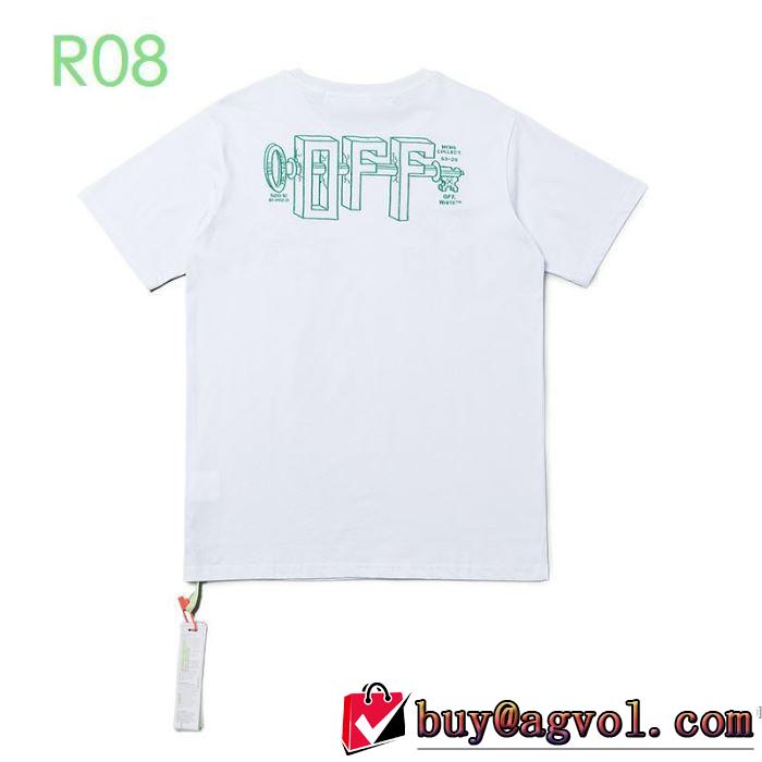手の届くプライスが魅力的 半袖Tシャツ2色可選  最新の入荷商品 Off-White オフホワイト