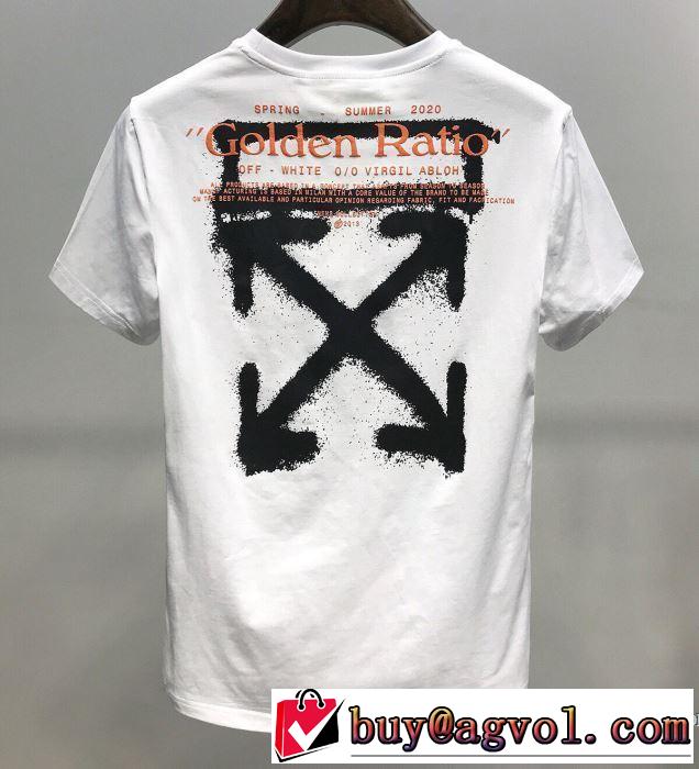 2色可選 通勤通学どちらでも使え 半袖Tシャツ 価格も嬉しいアイテム Off-White オフホワイト