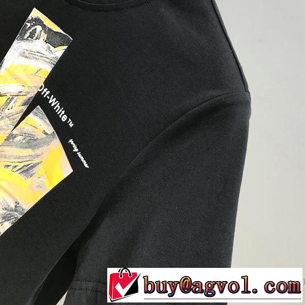 限定アイテムが登場 2色可選 Off-White オフホワイト 限定色がお目見え 半袖Tシャツ