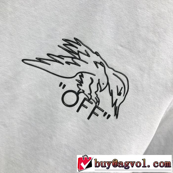 質の高い新品 Off-White 2色可選 オフホワイト 2020年春夏コレクション 半袖Tシャツ 注目されている