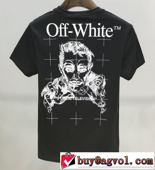 今回注目する Off-White 2色可選 オフホワイト 2年以上連続１位獲得 半袖TシャツVIP価格SALE