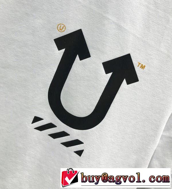 2色可選 半袖Tシャツ オススメのアイテムを見逃すな Off-White オフホワイト コーデの完成度を高める