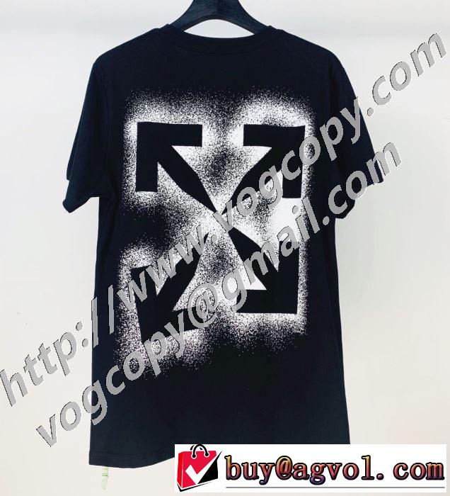 オフホワイト 20SS☆送料込 2色可選 Off-White  普段のファッション 半袖Tシャツ 破格値