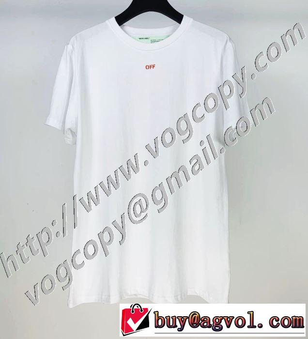 オフホワイト 20SS☆送料込 2色可選 Off-White  普段のファッション 半袖Tシャツ 破格値