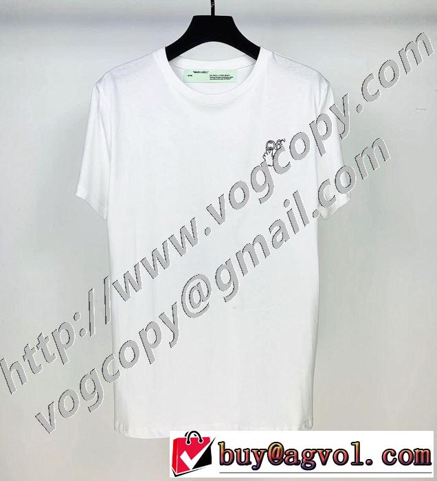 半袖Tシャツ 2色可選 最もオススメ Off-White 人気が継続中 オフホワイト  海外でも大人気