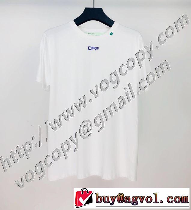 上品に着こなせ 半袖Tシャツ 日本未入荷カラー Off-White 世界共通のアイテム オフホワイト