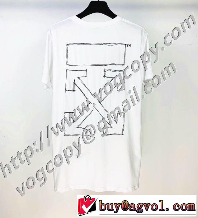 2色可選 手頃価格でカブり知らず Off-White オフホワイト 価格も嬉しいアイテム 半袖Tシャツ 素敵なアイテム