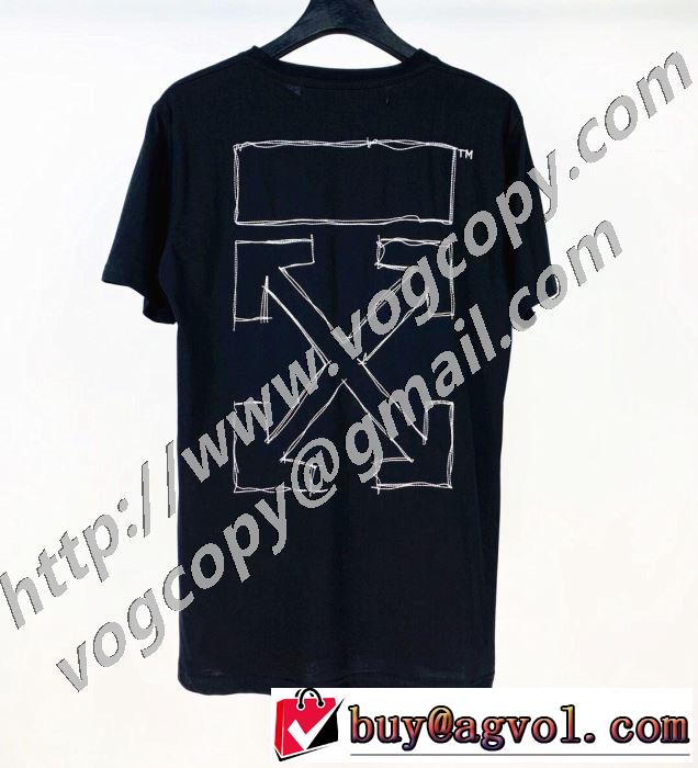 2色可選 手頃価格でカブり知らず Off-White オフホワイト 価格も嬉しいアイテム 半袖Tシャツ 素敵なアイテム