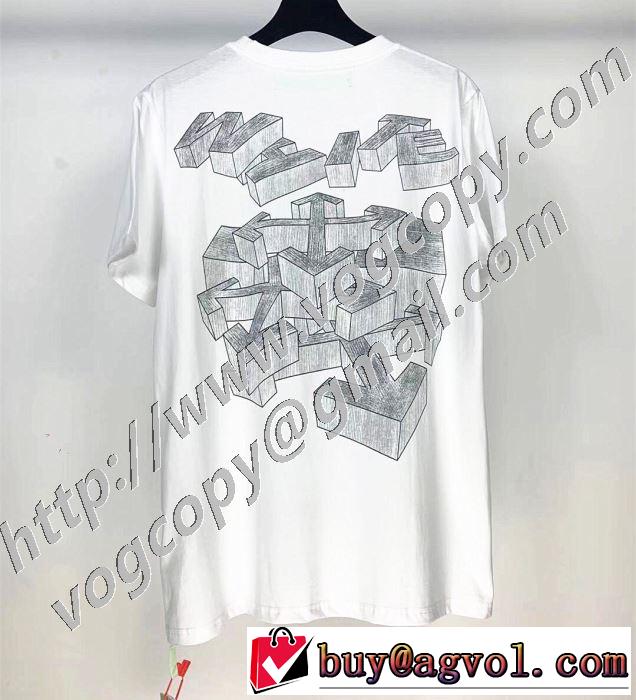 2020年春夏コレクション 半袖Tシャツ 3色可選 限定品が登場 Off-White オフホワイト 最先端のスタイル