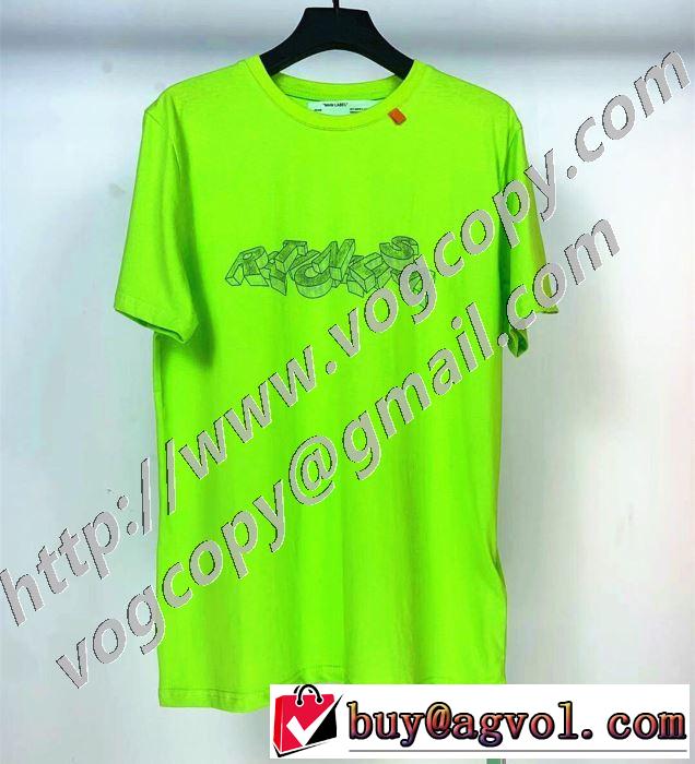 2020年春夏コレクション 半袖Tシャツ 3色可選 限定品が登場 Off-White オフホワイト 最先端のスタイル