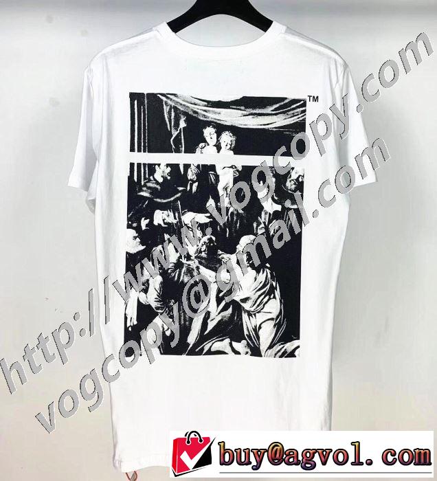 3色可選 どのアイテムも手頃な価格で 半袖Tシャツ ストリート系に大人気 Off-White オフホワイト 2020春新作
