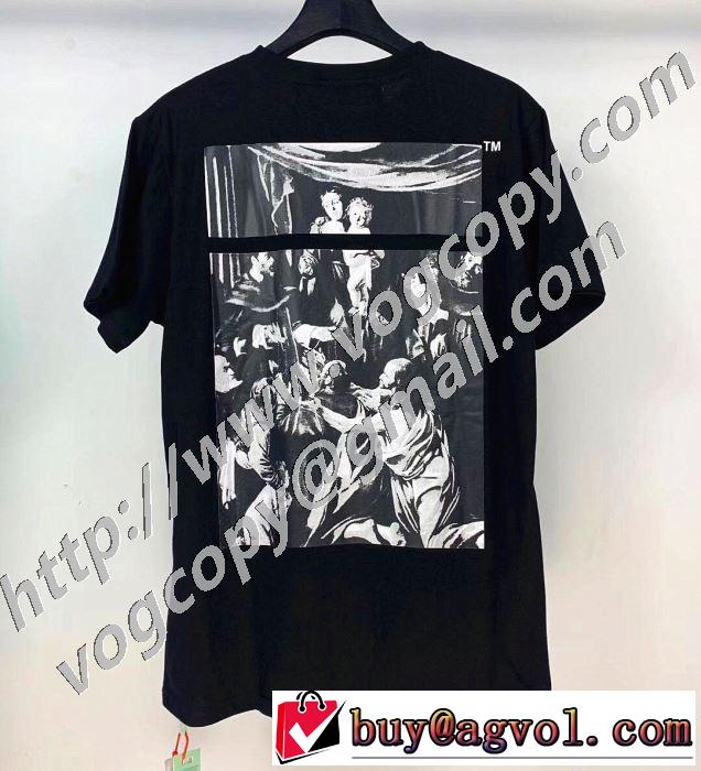 3色可選 どのアイテムも手頃な価格で 半袖Tシャツ ストリート系に大人気 Off-White オフホワイト 2020春新作