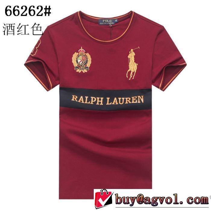 多色可選 安心安全人気通販 ポロ ラルフローレン Polo Ralph Lauren ストリート界隈でも人気 半袖Tシャツ