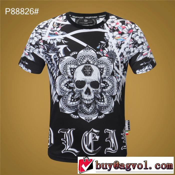 大人の新作こそ フィリッププレイン 狙える優秀アイテム PHILIPP PLEIN 半袖Tシャツ絶対に見逃せない