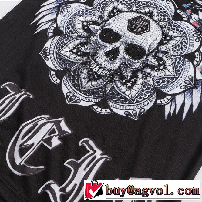 大人の新作こそ フィリッププレイン 狙える優秀アイテム PHILIPP PLEIN 半袖Tシャツ絶対に見逃せない