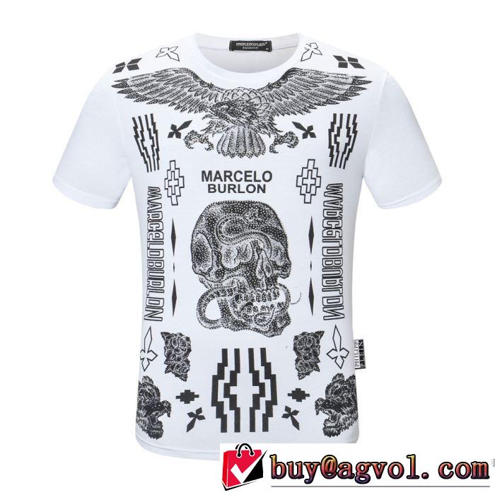 2020話題の商品 多色可選 フィリッププレイン PHILIPP PLEIN 飽きもこないデザイン 半袖Tシャツ人気は今季も健在