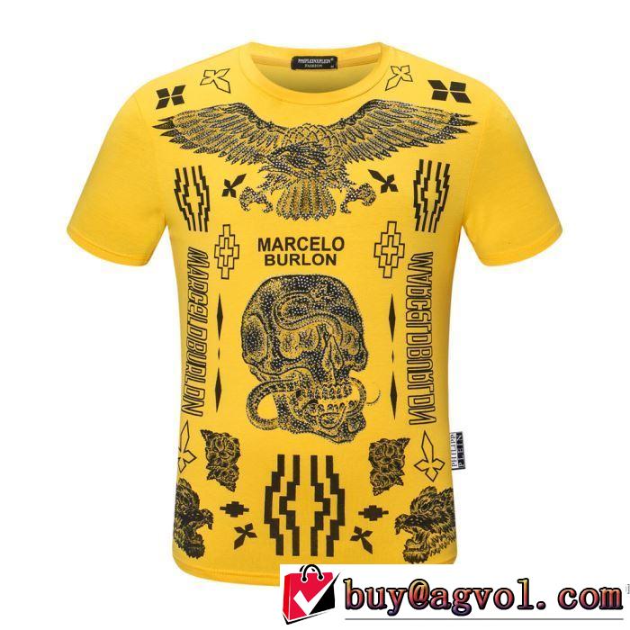 2020話題の商品 多色可選 フィリッププレイン PHILIPP PLEIN 飽きもこないデザイン 半袖Tシャツ人気は今季も健在