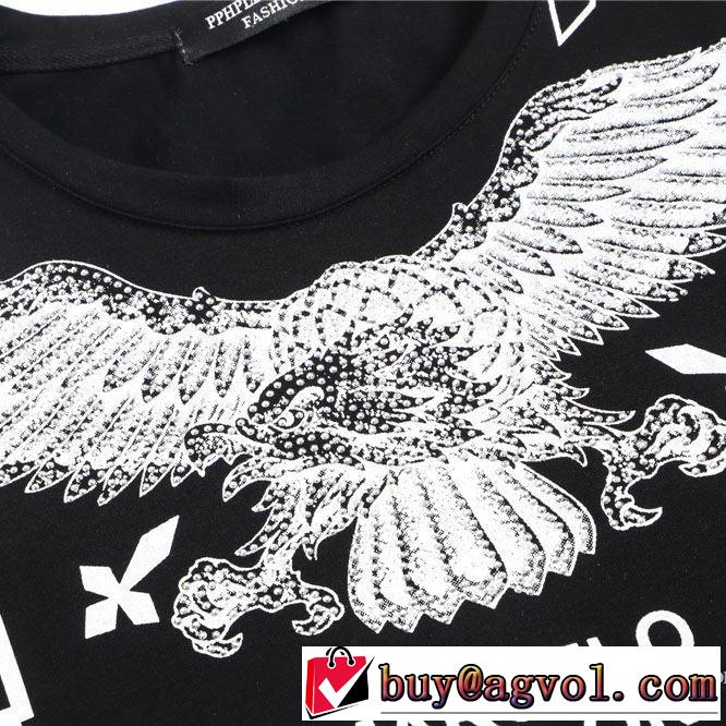 2020話題の商品 多色可選 フィリッププレイン PHILIPP PLEIN 飽きもこないデザイン 半袖Tシャツ人気は今季も健在