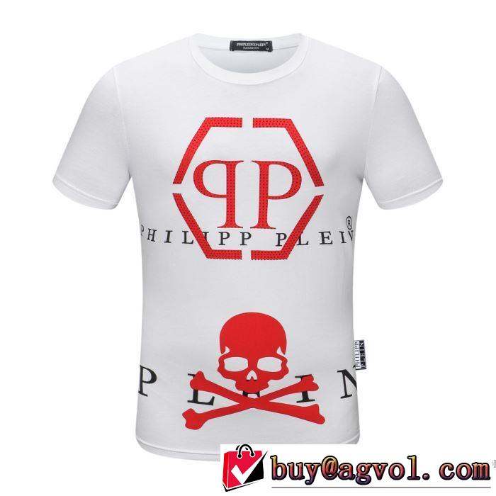 差をつけたい人にもおすすめ 半袖Tシャツ 多色可選 本当に嬉しいアイテム フィリッププレイン PHILIPP PLEIN