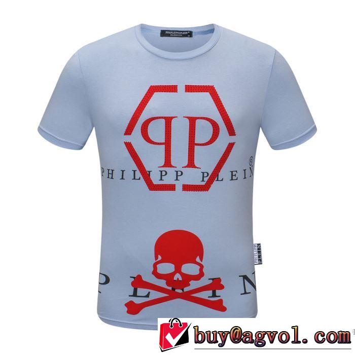 差をつけたい人にもおすすめ 半袖Tシャツ 多色可選 本当に嬉しいアイテム フィリッププレイン PHILIPP PLEIN