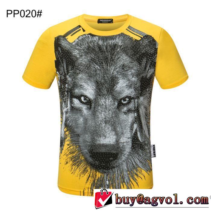 多色可選 普段見ないデザインばかり 半袖Tシャツ 春夏コレクション新品 フィリッププレイン PHILIPP PLEIN
