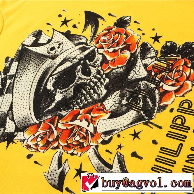 多色可選 大人気のブランドの新作 フィリッププレイン PHILIPP PLEIN 取り入れやすい 半袖Tシャツ最もオススメ
