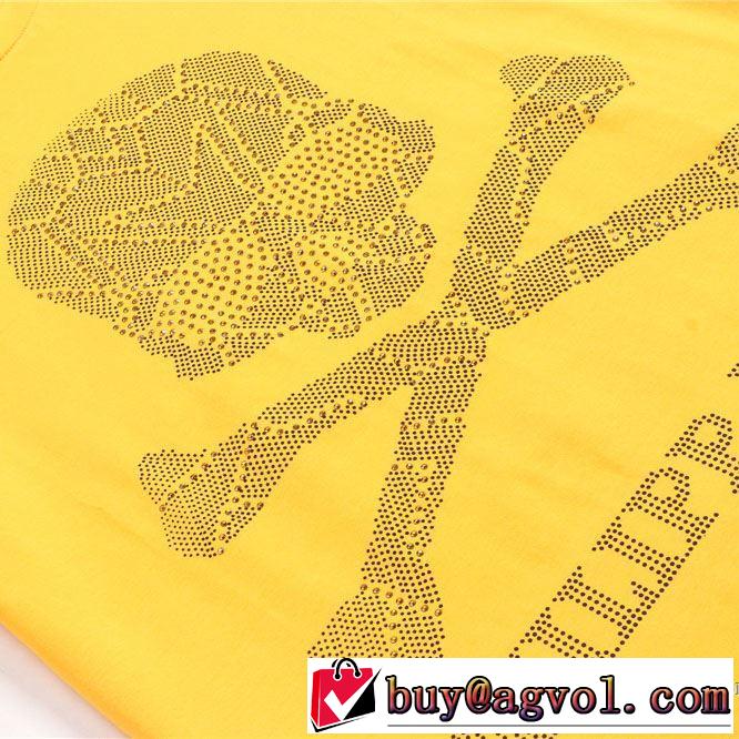 3色可選 注目を集めてる フィリッププレイン PHILIPP PLEIN 海外限定ライン 半袖Tシャツ十分上品