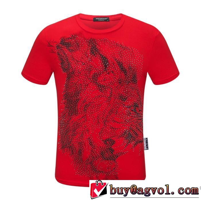 フィリッププレイン使いやすい新品 多色可選  PHILIPP PLEIN 是非ともオススメしたい 半袖Tシャツ