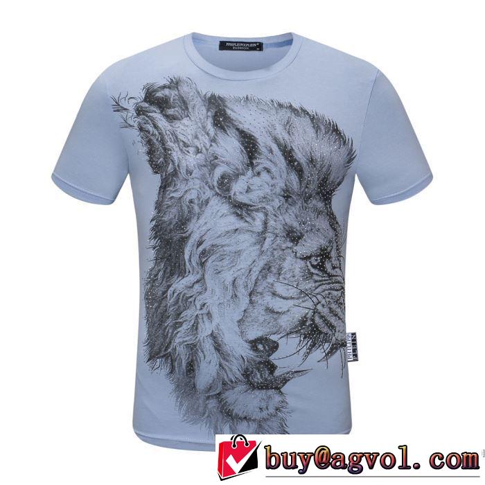 フィリッププレイン使いやすい新品 多色可選  PHILIPP PLEIN 是非ともオススメしたい 半袖Tシャツ