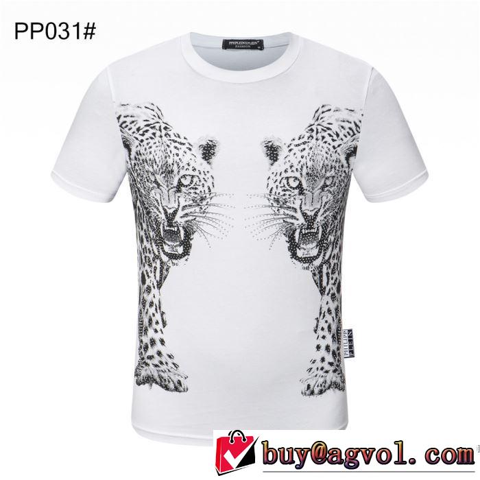 着こなしを楽しむ 半袖Tシャツ 多色可選 有名ブランドです フィリッププレイン PHILIPP PLEIN