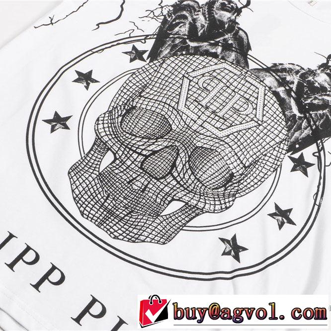 半袖Tシャツ この時期の一番人気は 3色可選 フィリッププレイン PHILIPP PLEIN シンプルなファッション