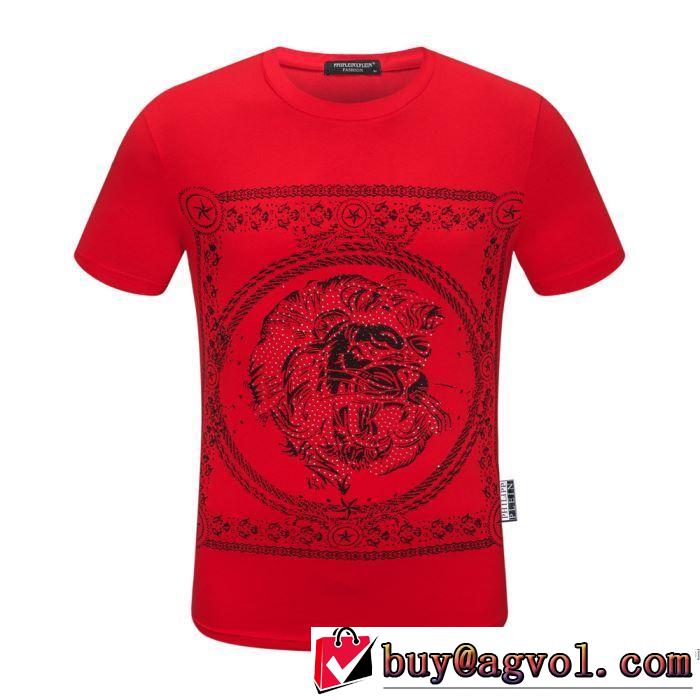 多色可選  2020モデル 半袖Tシャツ スタイルアップ フィリッププレイン ストリート感あふれ PHILIPP PLEIN