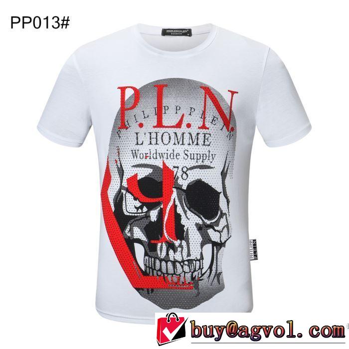 普段使いにも最適なアイテム 半袖Tシャツ 多色可選 人気の高いブランド フィリッププレイン PHILIPP PLEIN