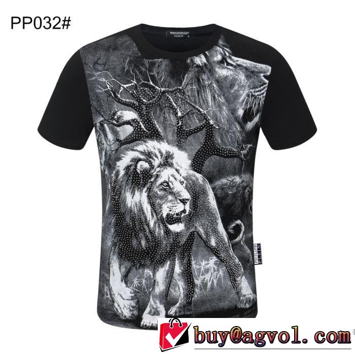ストリート界隈でも人気 多色可選 半袖Tシャツ 安心安全人気通販 フィリッププレイン PHILIPP PLEIN