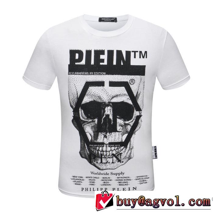 フィリッププレインどのアイテムも手頃な価格で 多色可選  PHILIPP PLEIN トレンド最先端のアイテム 半袖Tシャツ