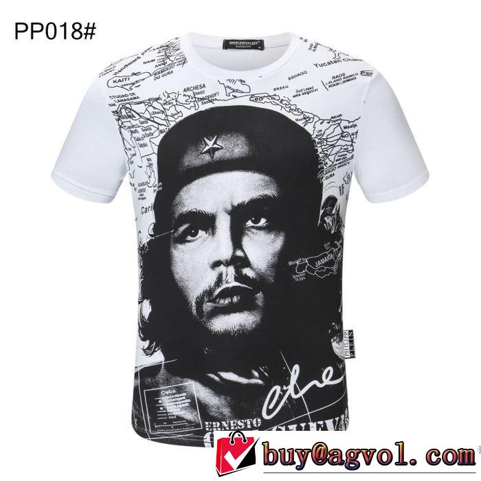 多色可選 ファッショニスタを中心に新品が非常に人気 フィリッププレイン PHILIPP PLEIN 半袖Tシャツ 2020春新作