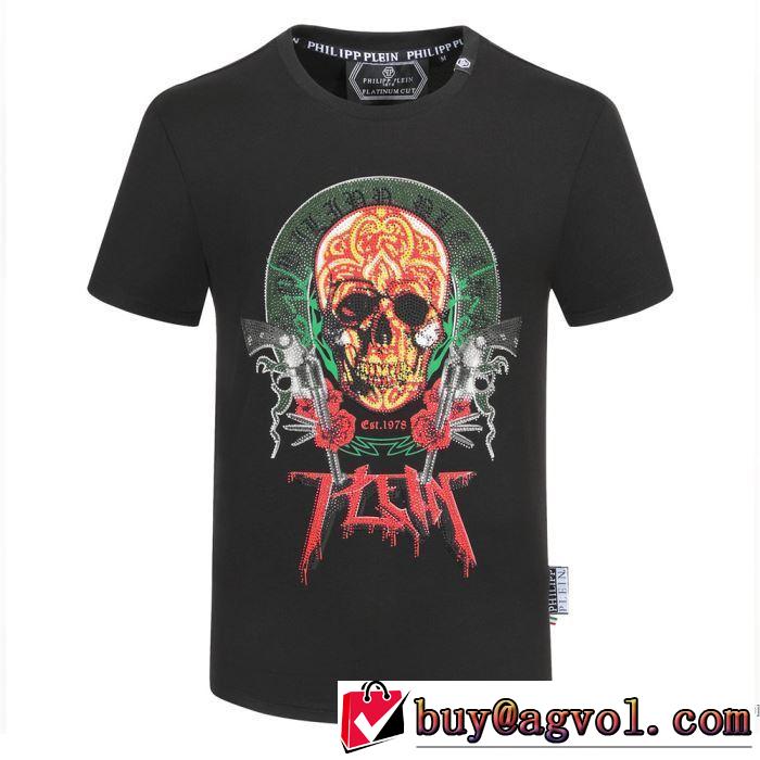 半袖Tシャツ 2色可選 非常にシンプルなデザインな フィリッププレイン PHILIPP PLEIN